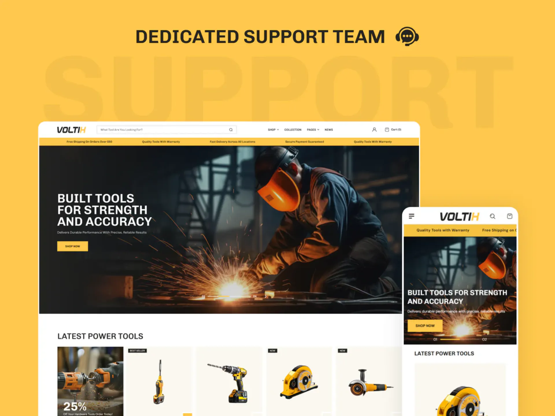 Industrial Shopify Theme gallery image