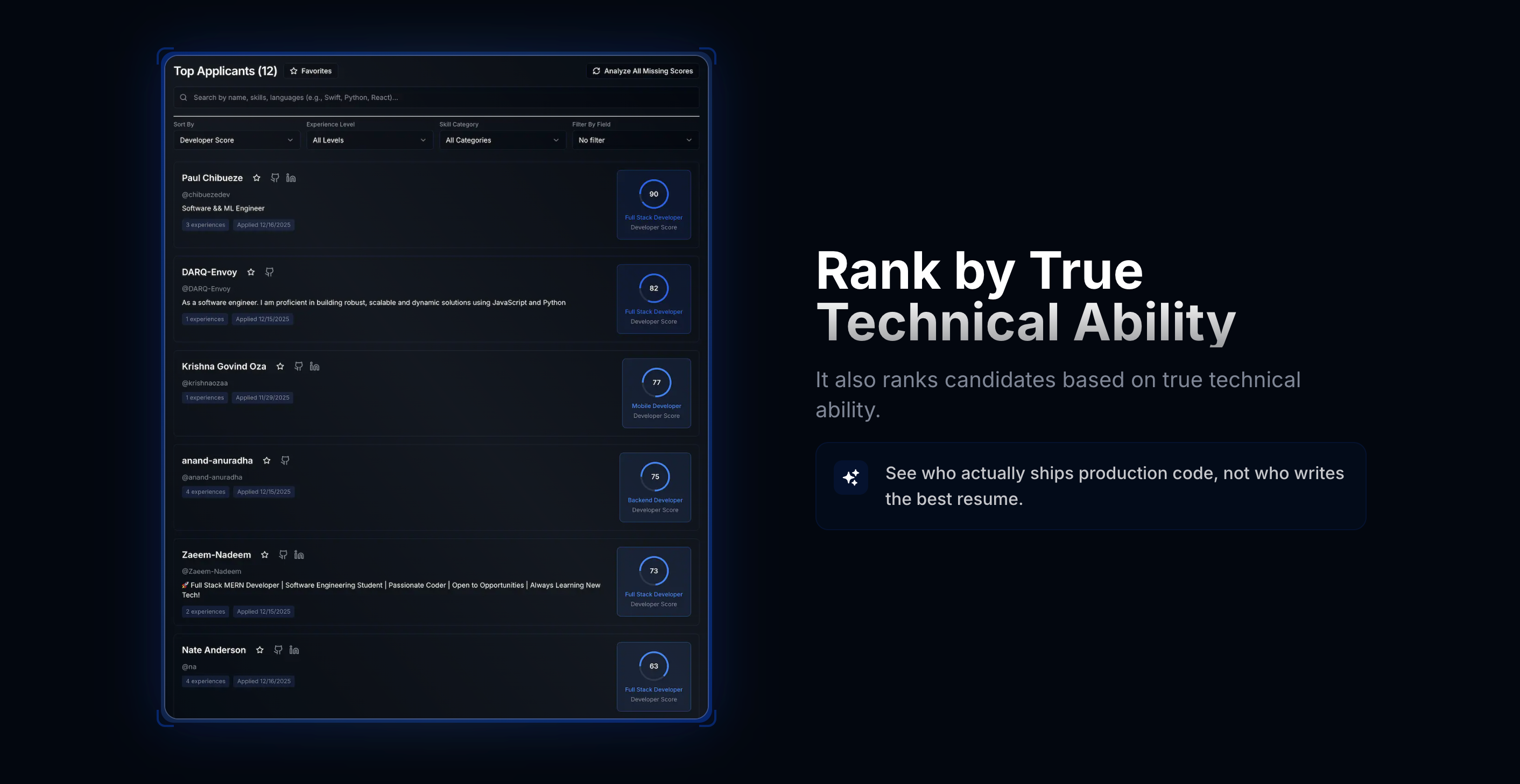 GitHired - Screenshot 3 showing product features and functionality