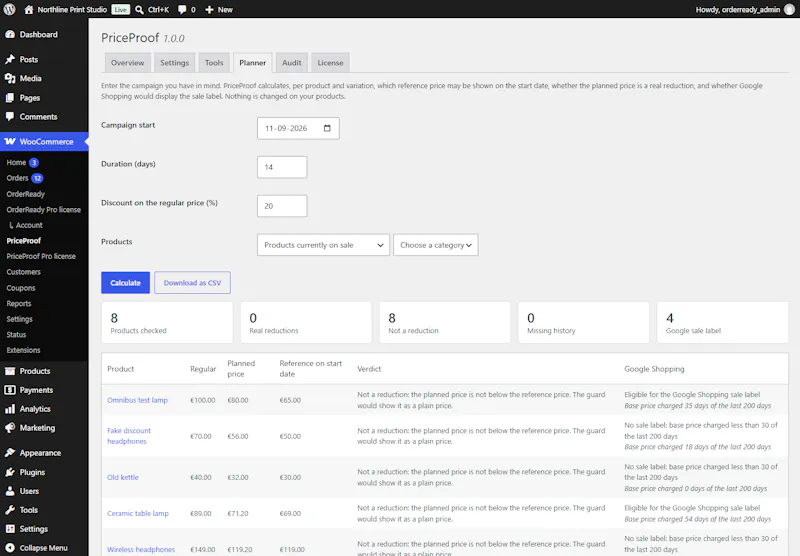 PriceProof screenshot 5