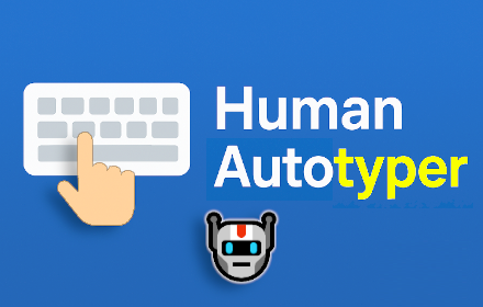 Human Auto Typer - Main product screenshot demonstrating key features and user interface