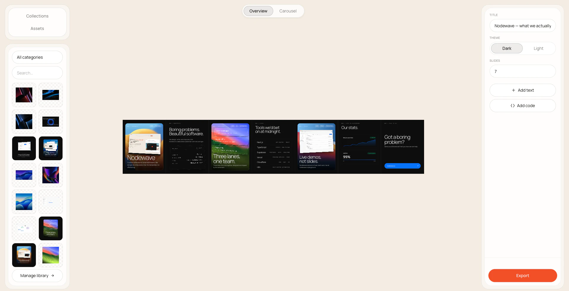 Redesign by Nodewave screenshot 3