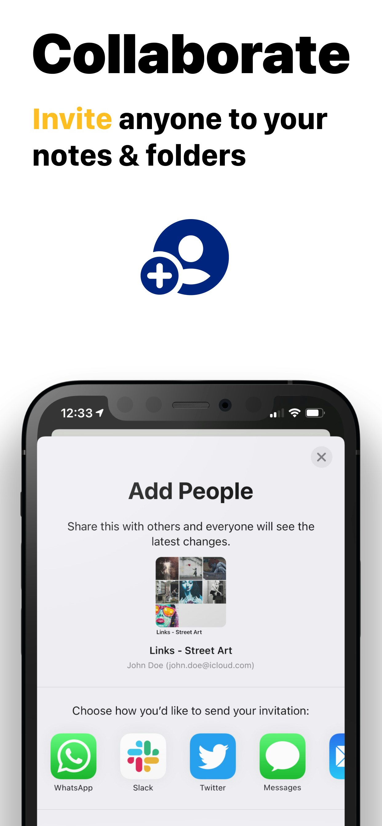 Pile: Save links, notes, files gallery image
