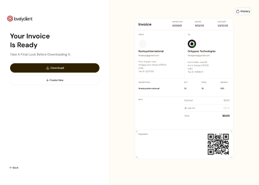 Free invoice generator  gallery image