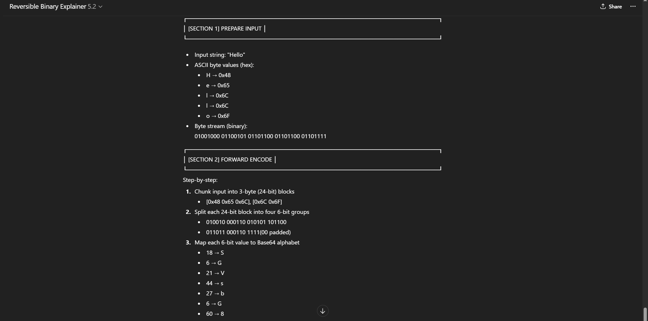 Reversible Binary Explainer V2 gallery image