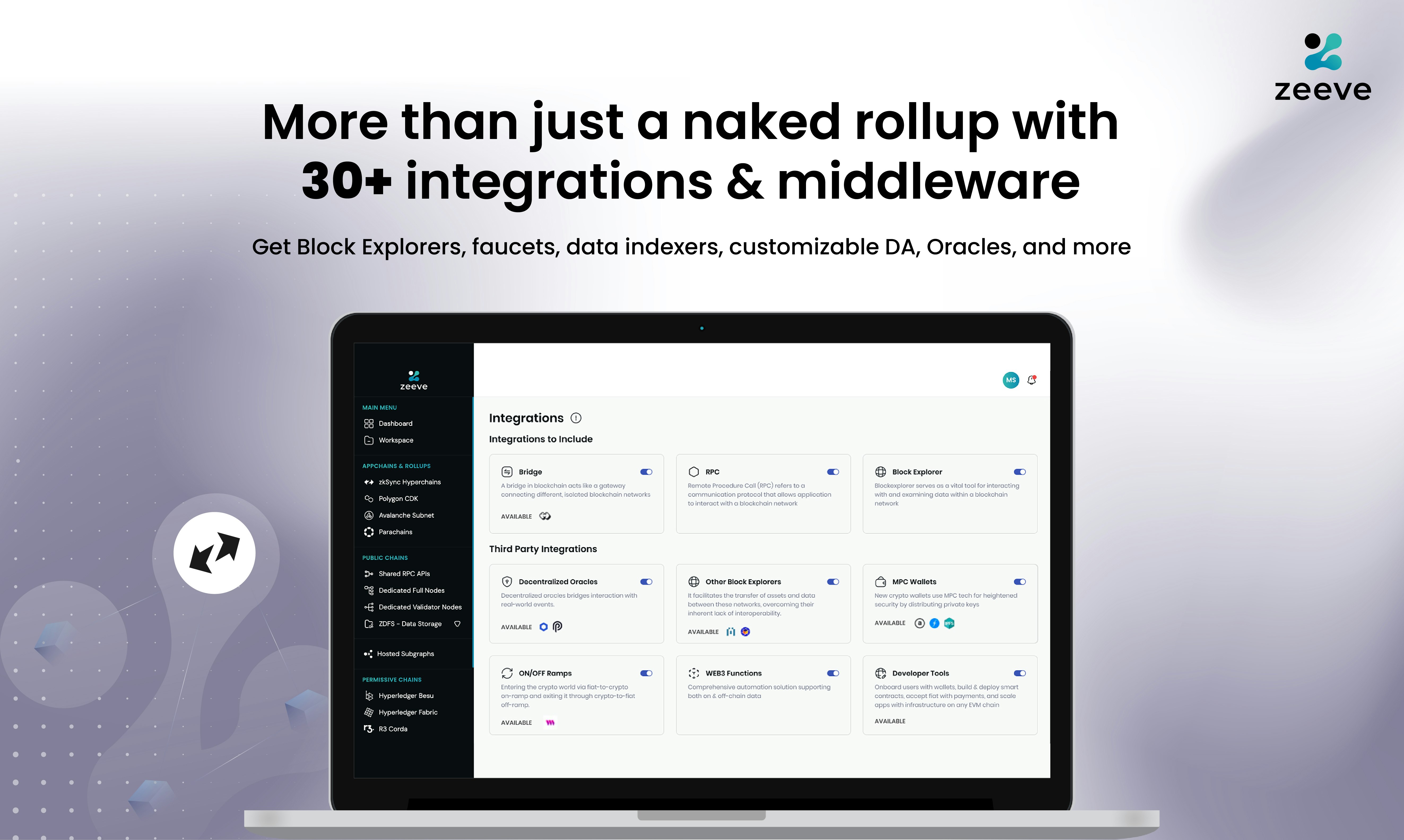 zksync 하이퍼 체인 데넷 - Zeeve Raas와 함께 zksync 하이퍼 체인에 대한 1- 클릭 Devnet을 받으십시오 미디어 3