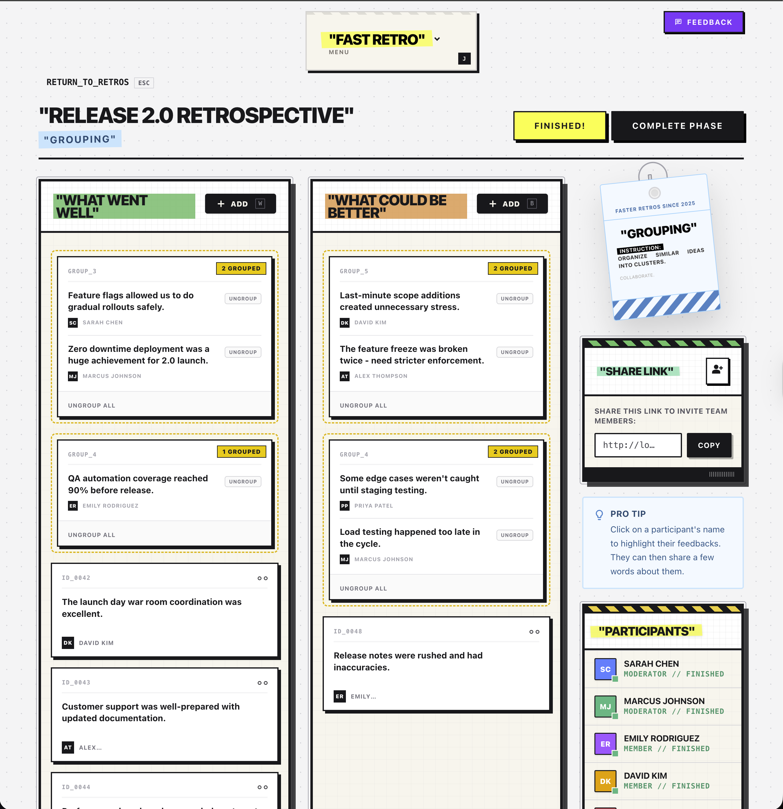 Fast Retro 2.0 - Screenshot 3 showing product features and functionality