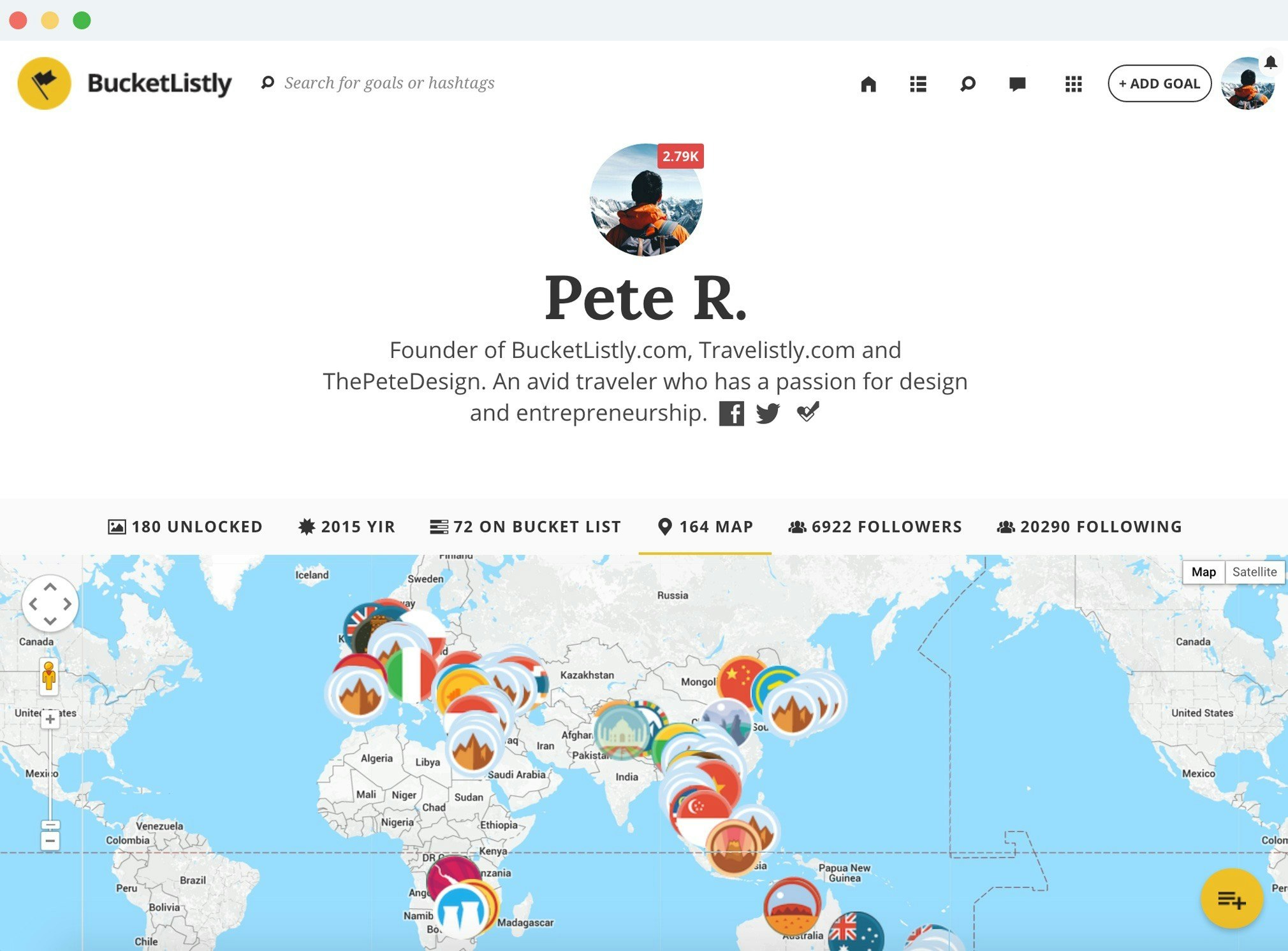 Bucketlistly 4.0 Image