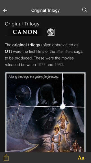 Wikia Fan App for: Star Wars gallery image