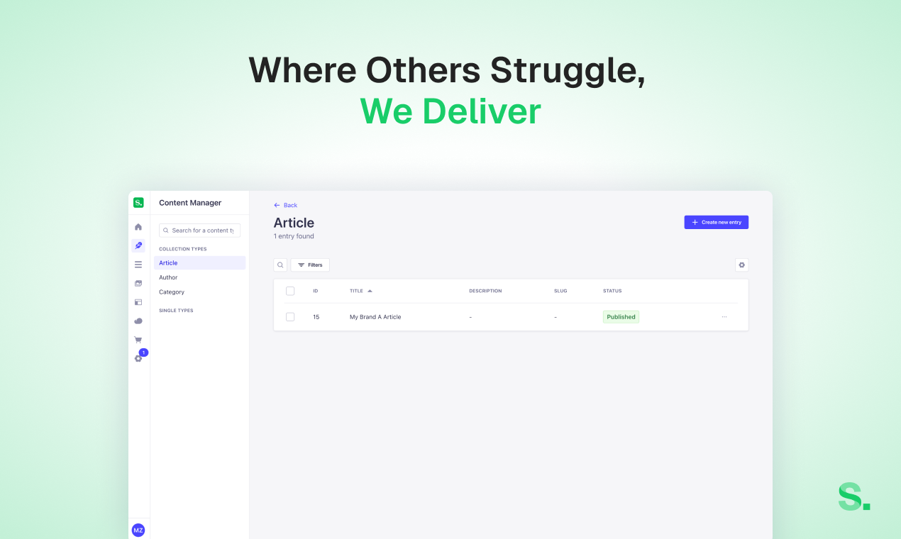 Strapi Multi Domain Plugin gallery image