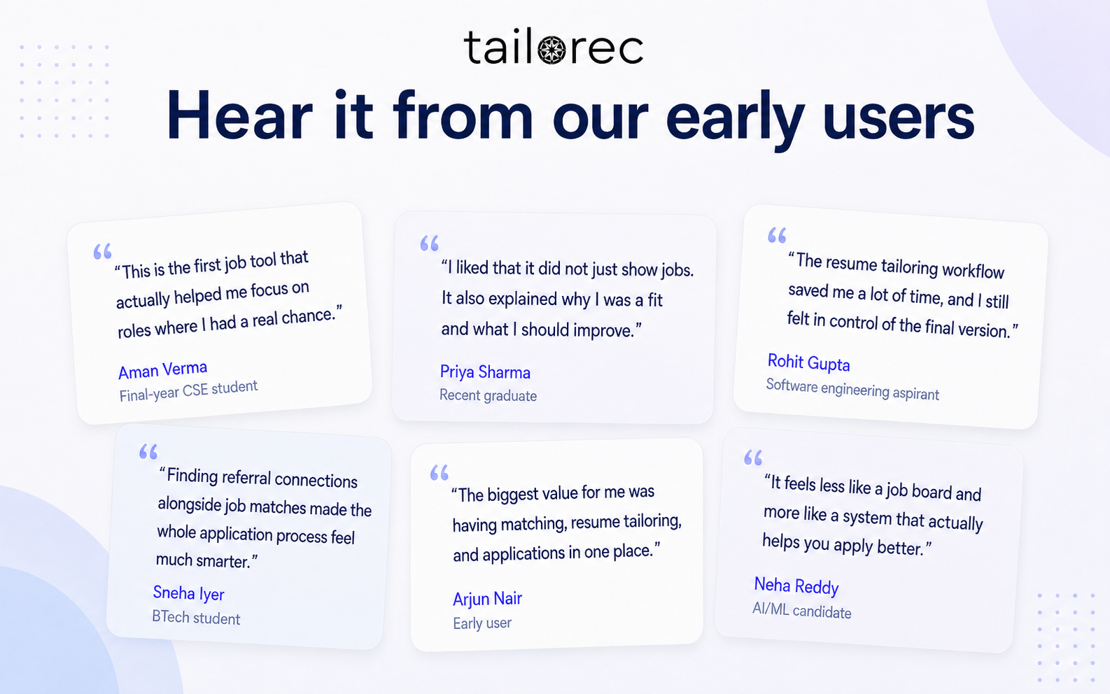 Tailorec gallery image
