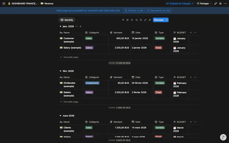 Investment Dashboard screenshot 8