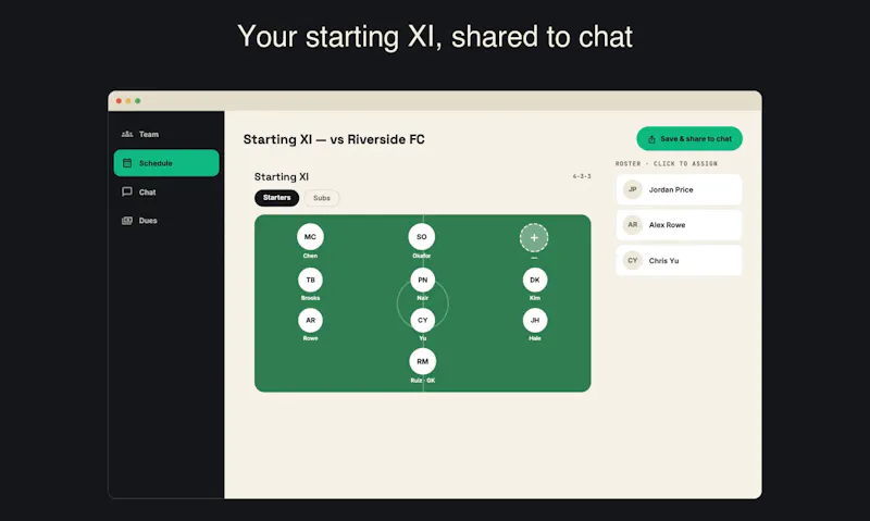Rinkmate screenshot 4