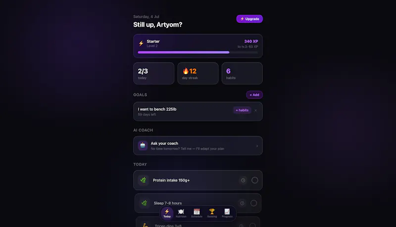 Habitly screenshot 1