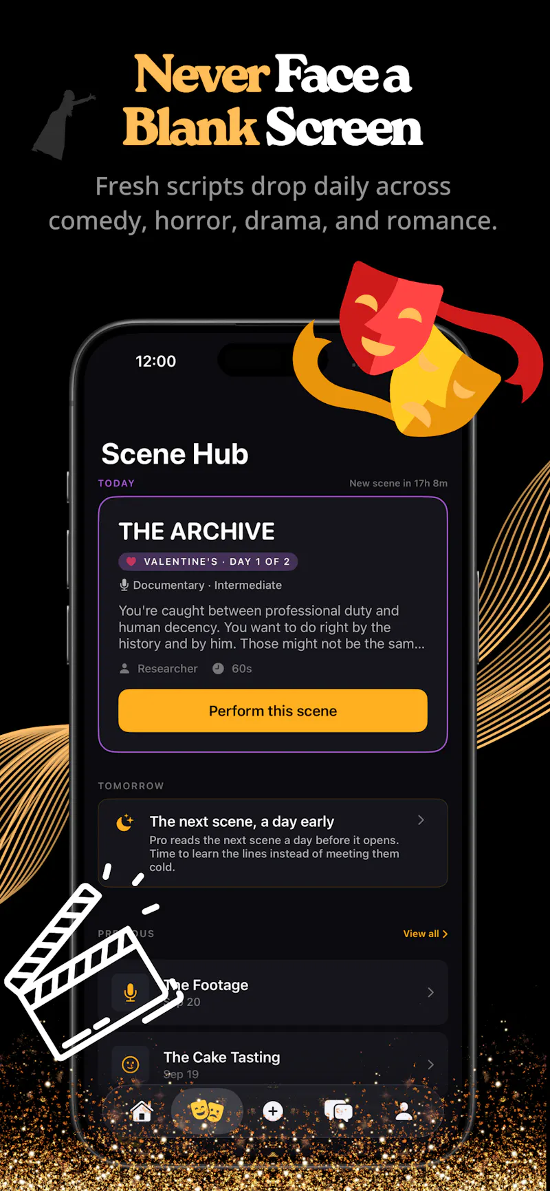 Act It Up: Short-form Video Acting screenshot 4