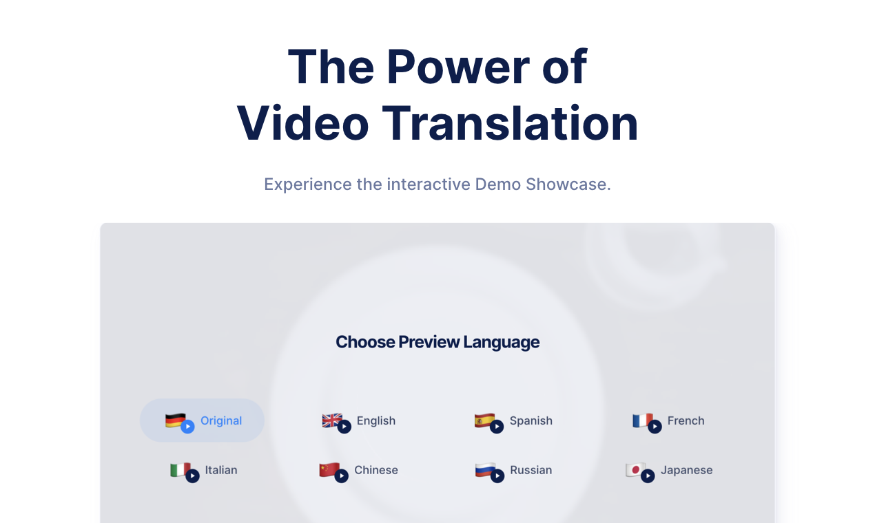Vidtranslate gallery image