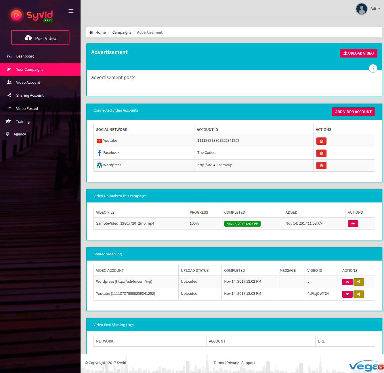 Syvid - Video Syndication Software gallery image