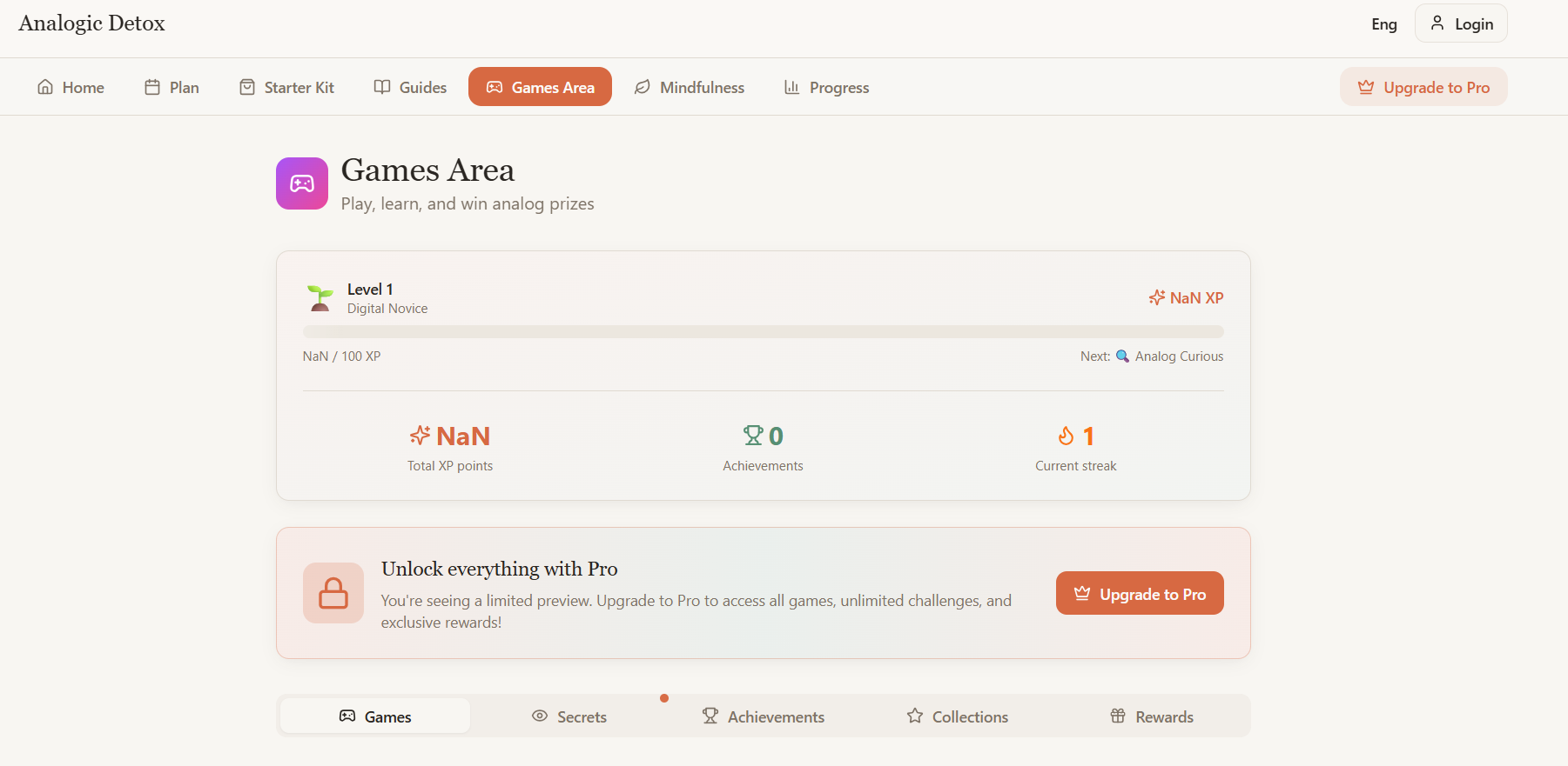 Analogic Detox - Screenshot 3 showing product features and functionality