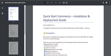 QuickStartCommerce gallery image