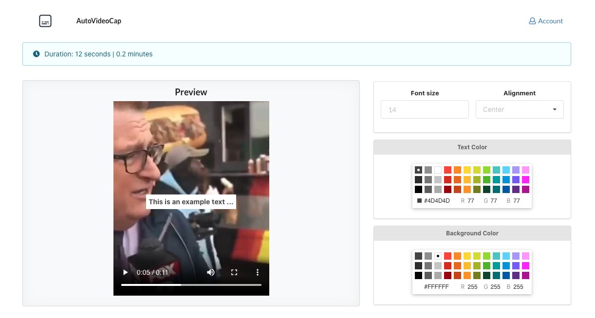 Media AutovideCap - Tajuk video automatik tanpa kerumitan 1