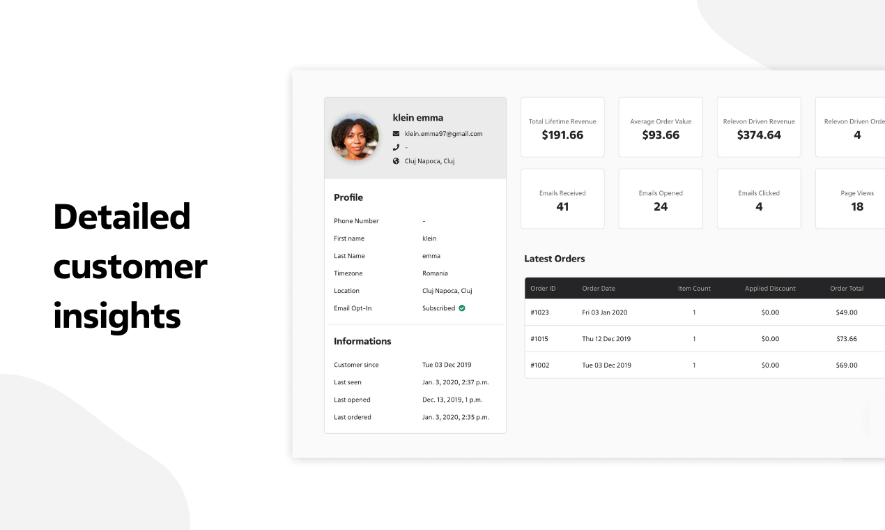 Relevon Personalized Emails gallery image