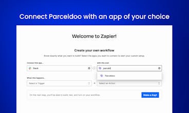 Parceldoo on Zapier gallery image