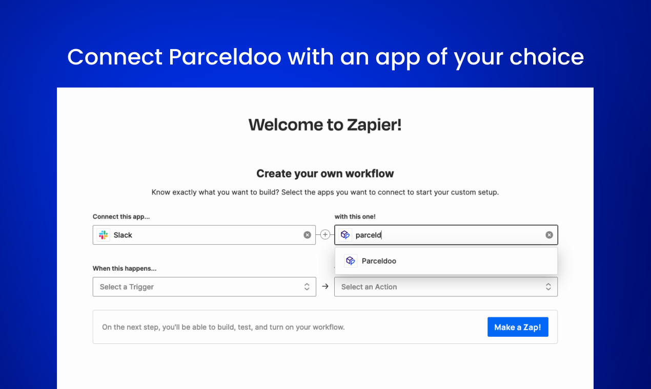 Parceldoo en Zapier media 2