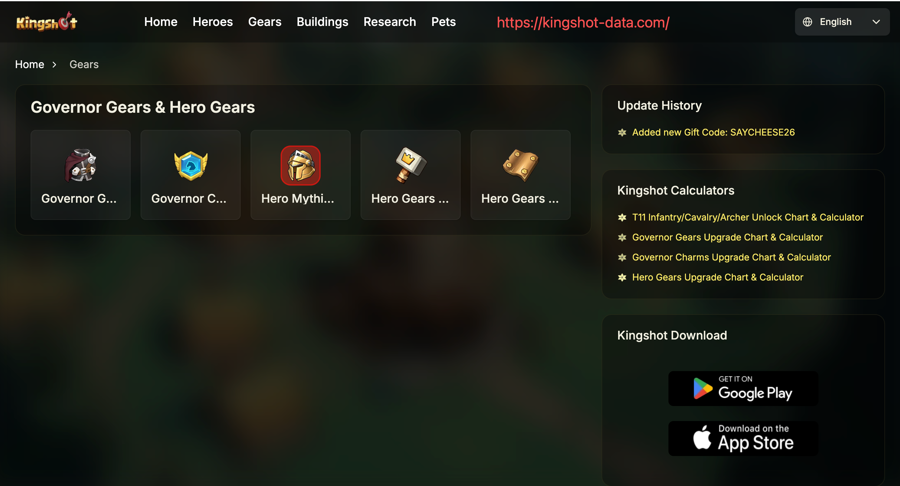 Kingshot Hub - Screenshot 2 showing product features and functionality