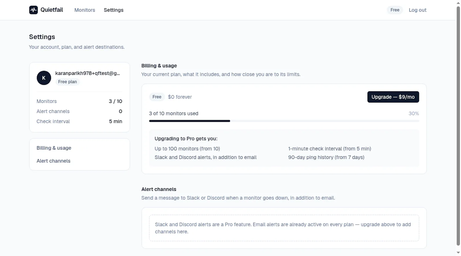 Quietfail screenshot 4