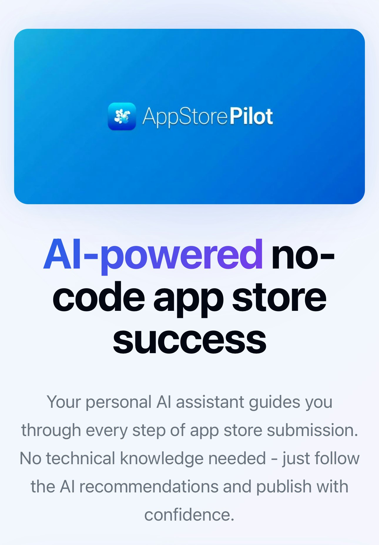 AppStorepilot - "L'app viene lanciata su pilota automatico - da build all'App Store" media 2