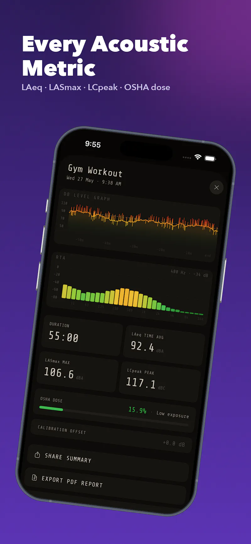 db Meter screenshot 3