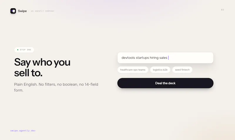 Swipe screenshot 3