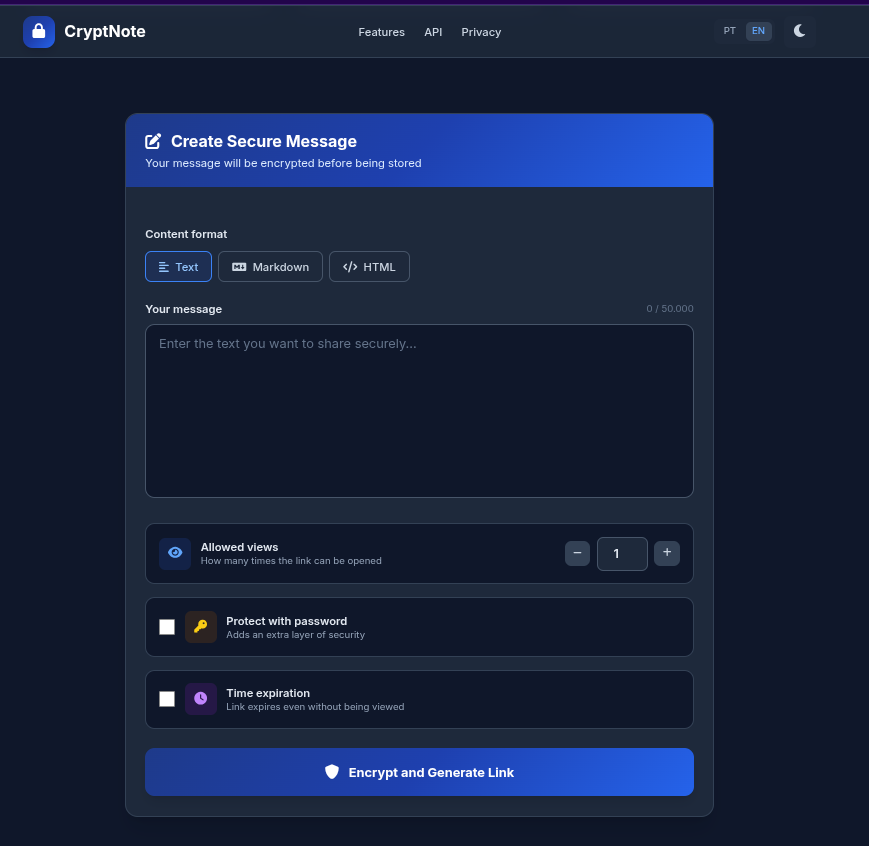 Cryptnote gallery image