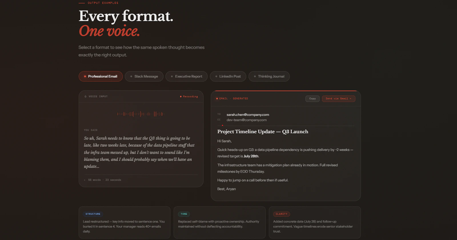 Vokal — Your voice. Perfectly expressed. screenshot 3