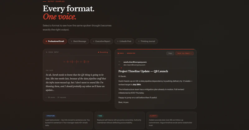 Vokal — Your voice. Perfectly expressed. screenshot 3