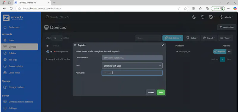 Zmanda Pro screenshot 5