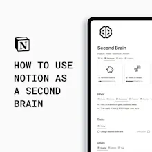 Notion Second Brain gallery image