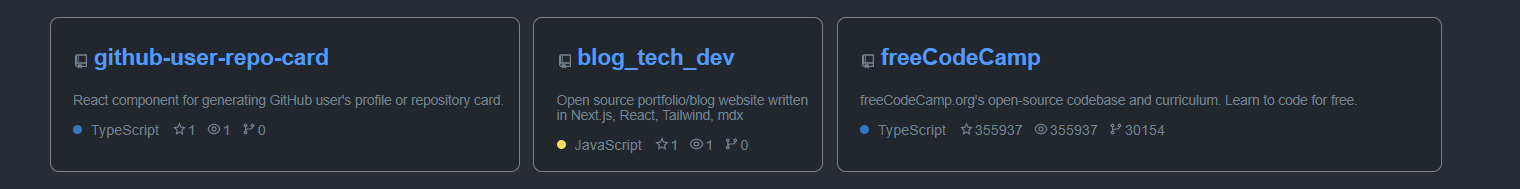 GitHub Kullanıcı Deposu Kartı media 3