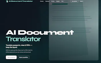 GetKit AI Document Translator gallery image