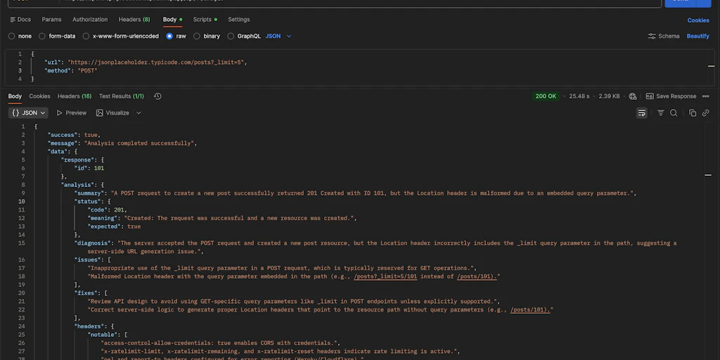 Inspekt: AI-powered API proxy for automated debugging and security | Product Hunt