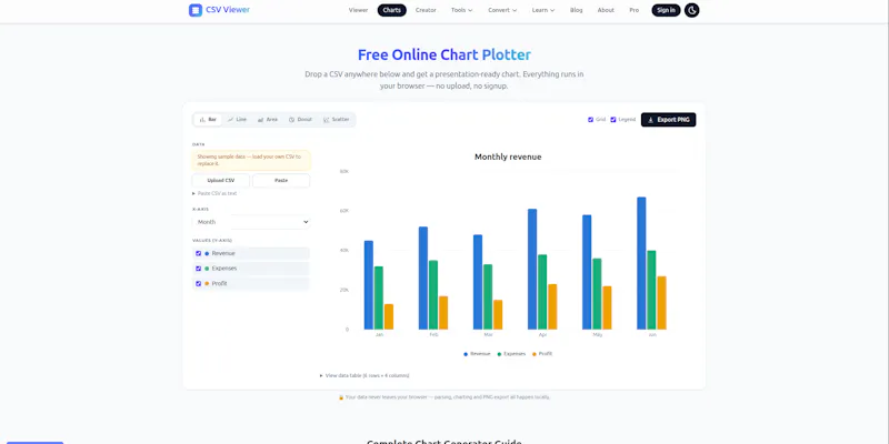 CSV Viewer screenshot 2
