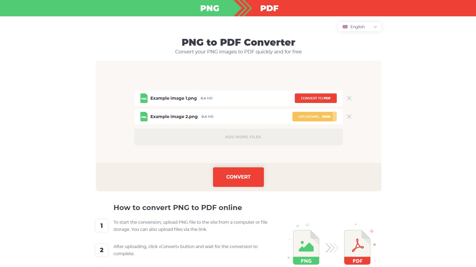 PNG to PDF Converter gallery image