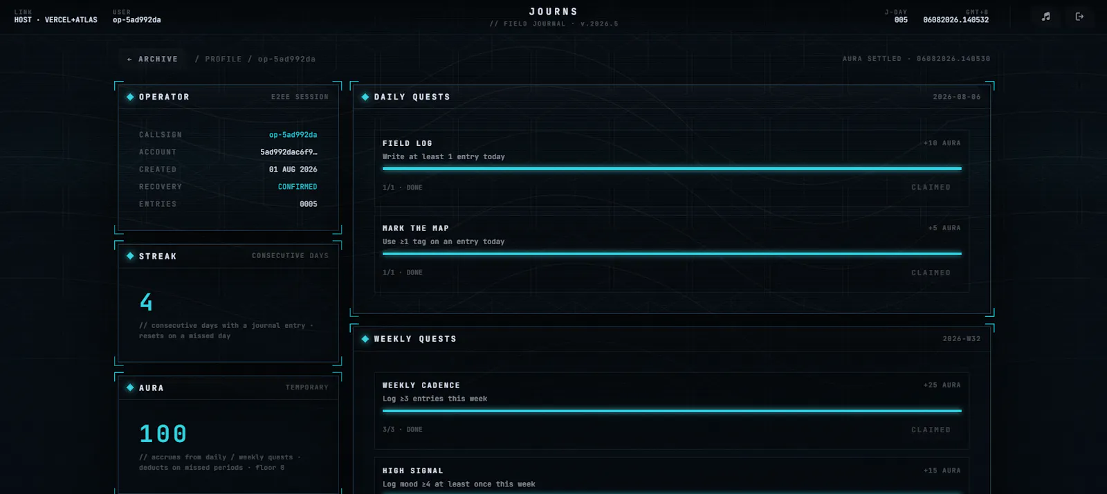 Journs screenshot 3