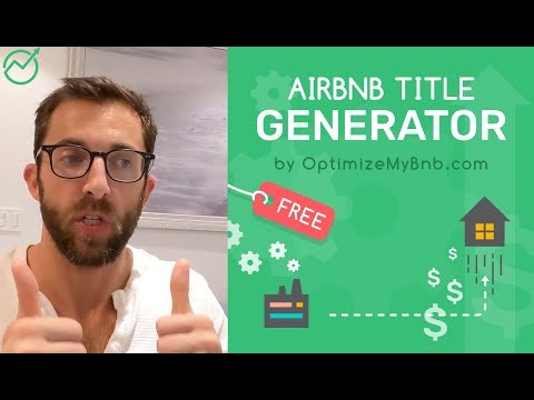 Airbnb Title Generator gallery image