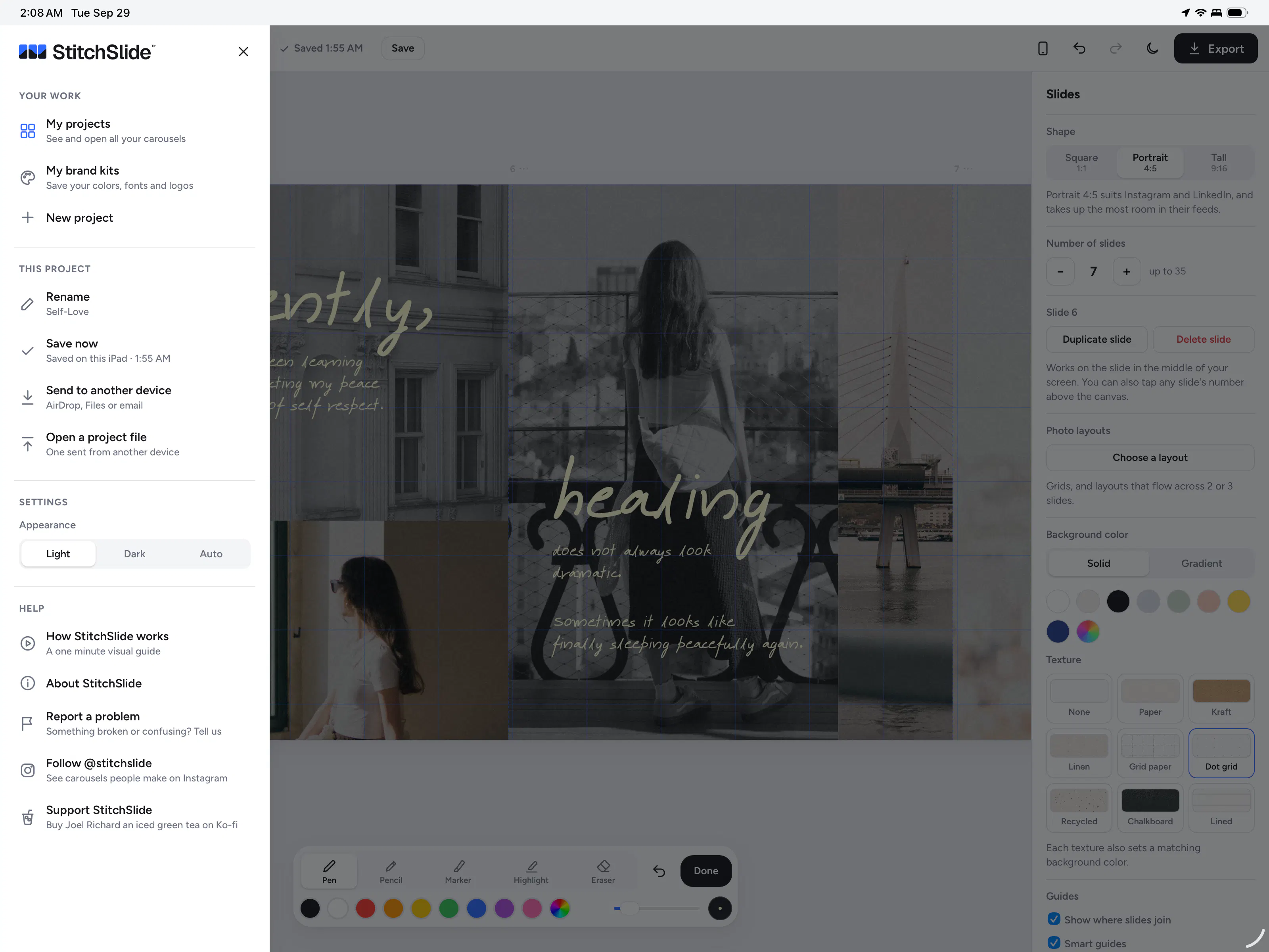 StitchSlide™ gallery image
