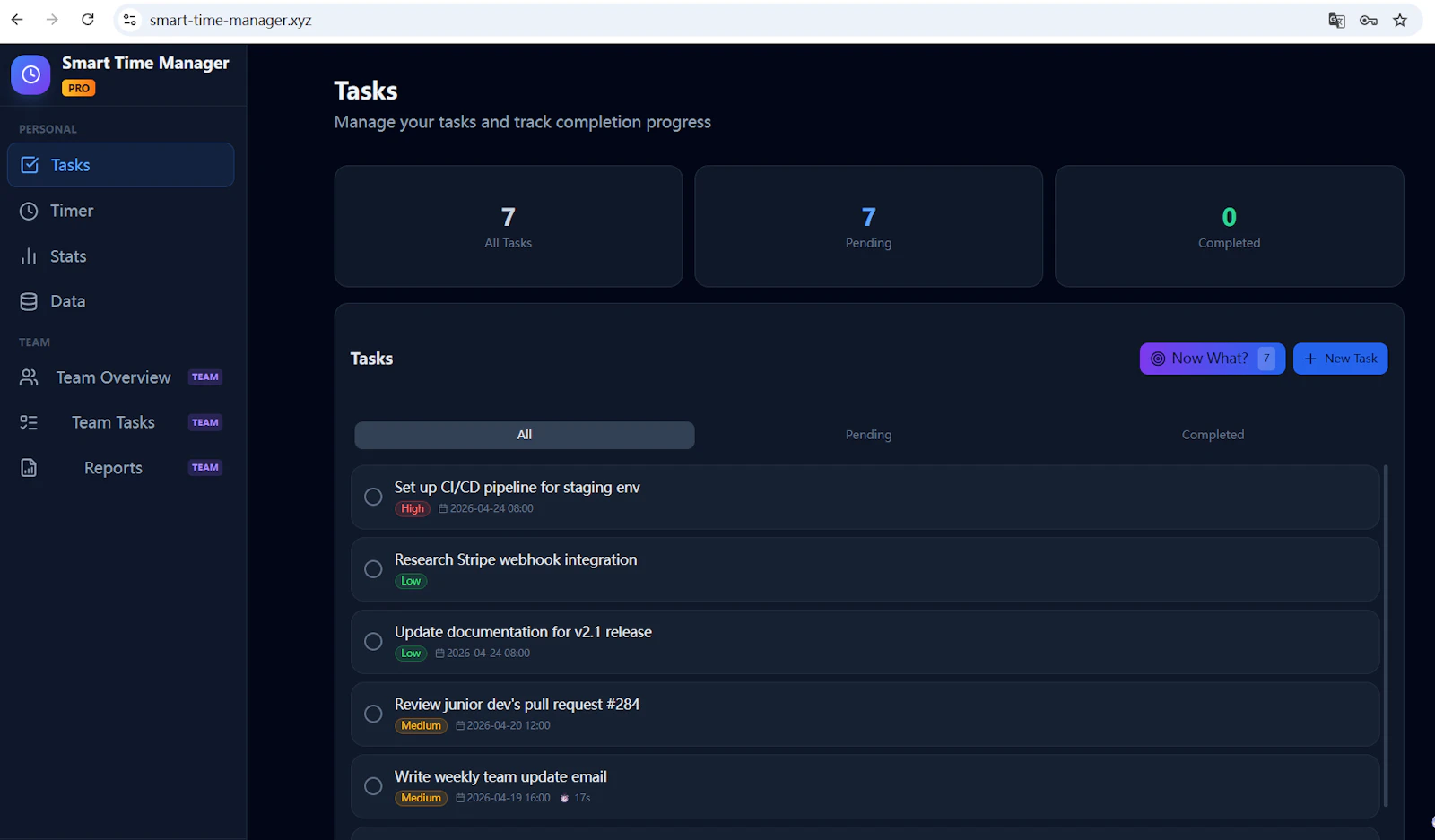 Smart Time Manager screenshot 2
