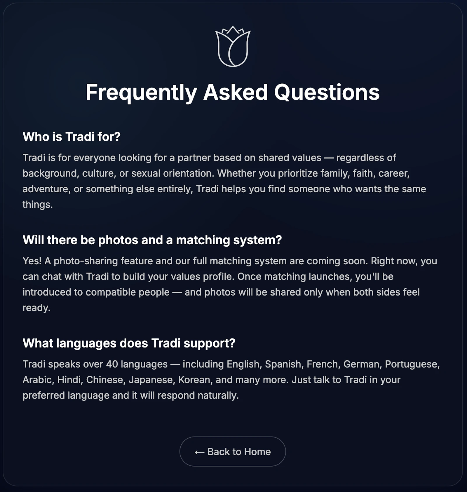 Tradi screenshot 4