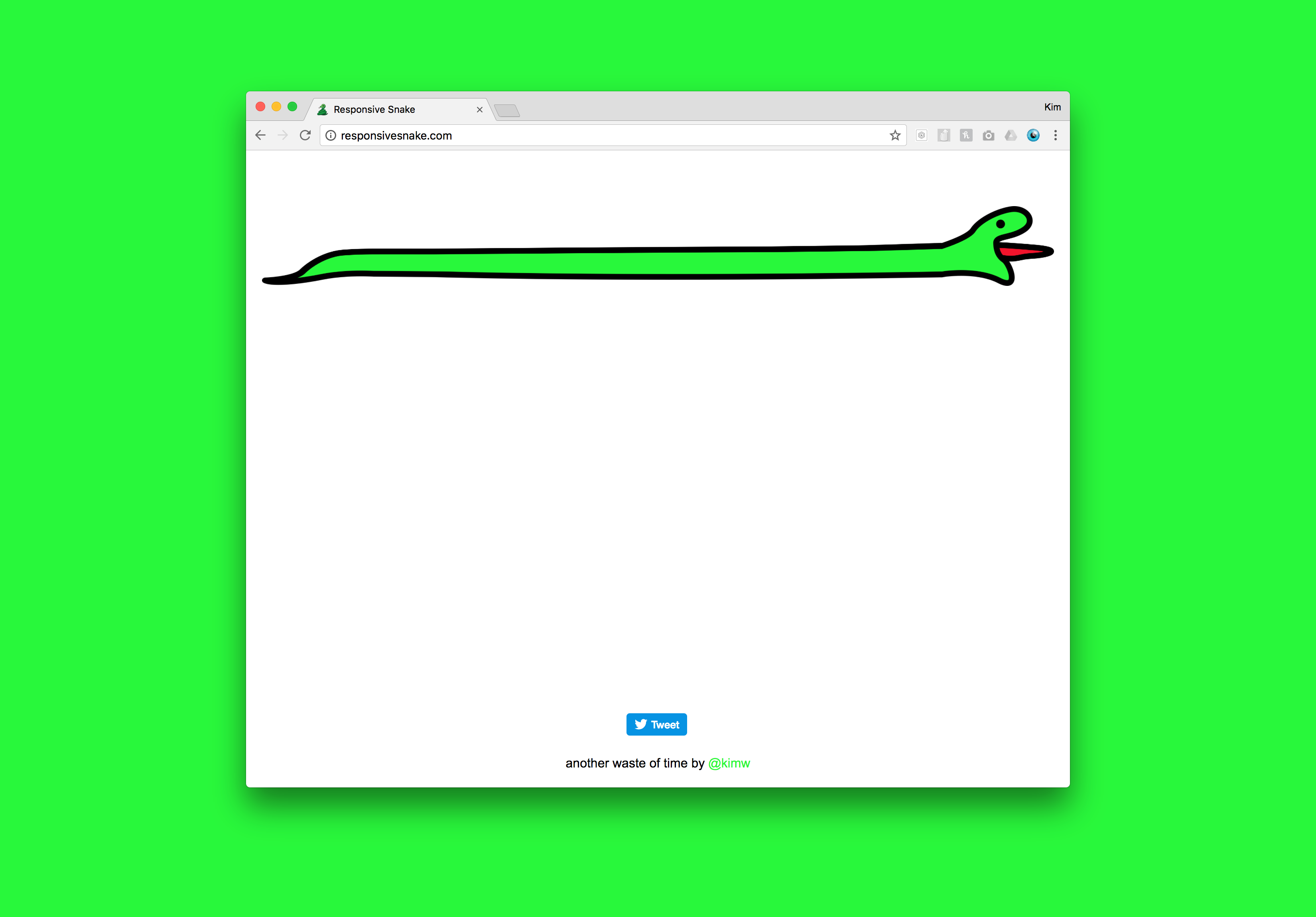 Responsive Snake gallery image
