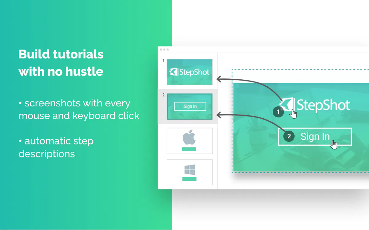 StepShot: Simple & efficient software for screenshot | Product Hunt