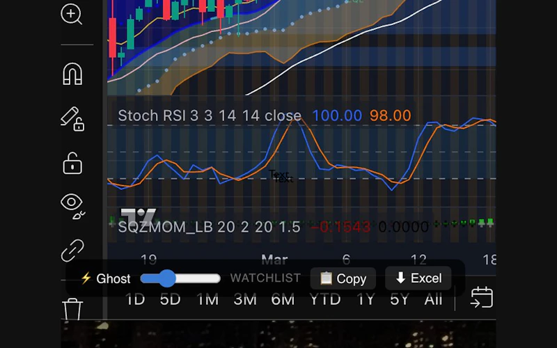TradingView Ghost HUD Watchlist Exporter screenshot 1