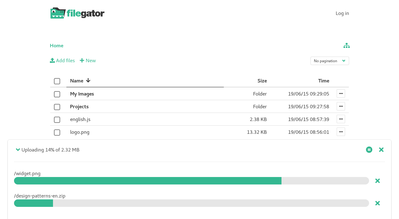 FileGator gallery image